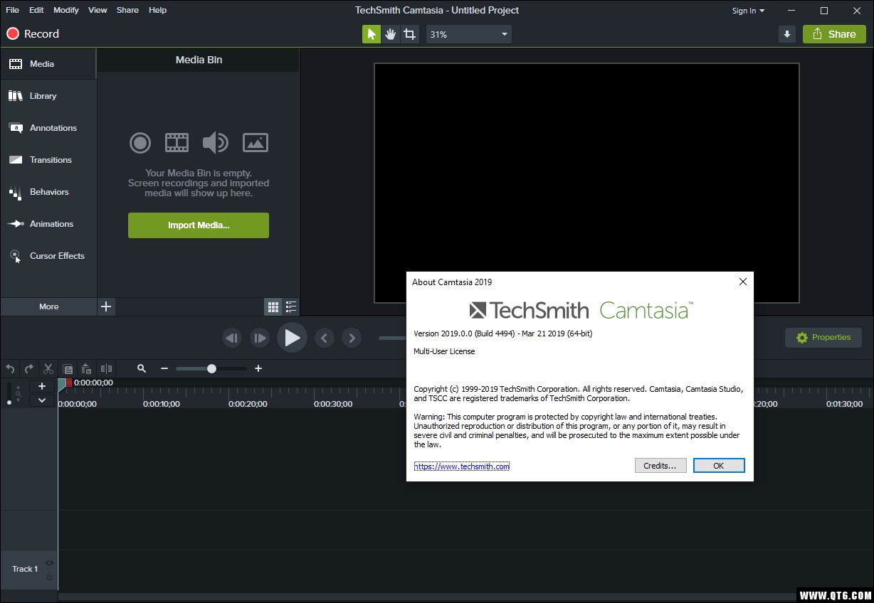 TechSmith Camtasia（��屏幕�像�n件制作工具）2022 v21.0.19.35860破解版截�D1