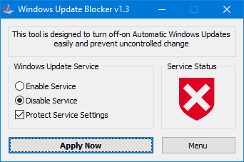 Windows Update Blocker（禁止系�y更新工具）