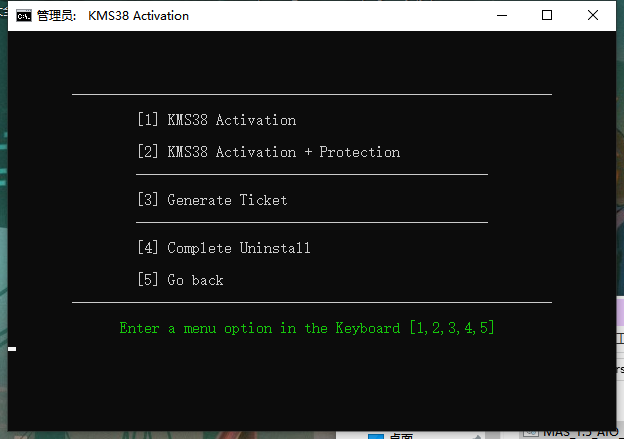 Microsoft Activation Scripts（MAS）激活脚本1.5.0精简版截图3